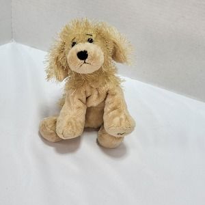 Ganz Webkinz Golden Retriever Dog Puppy Wire Hair 8" No Code HM010